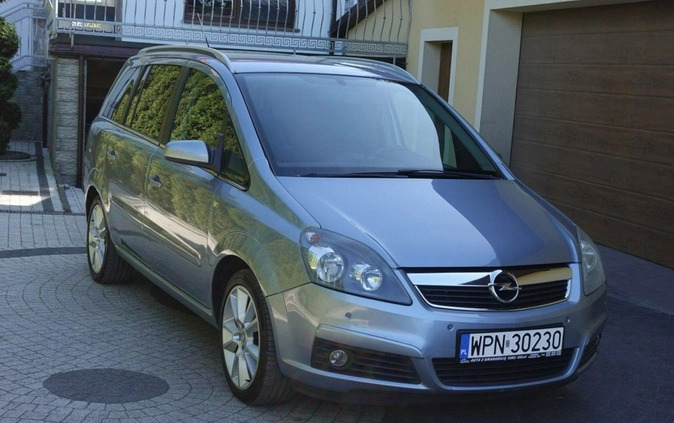 Opel Zafira cena 14900 przebieg: 225000, rok produkcji 2006 z Krzeszowice małe 106